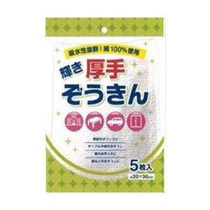 헤루스타재팬 (주) 두꺼운 걸레 5 장