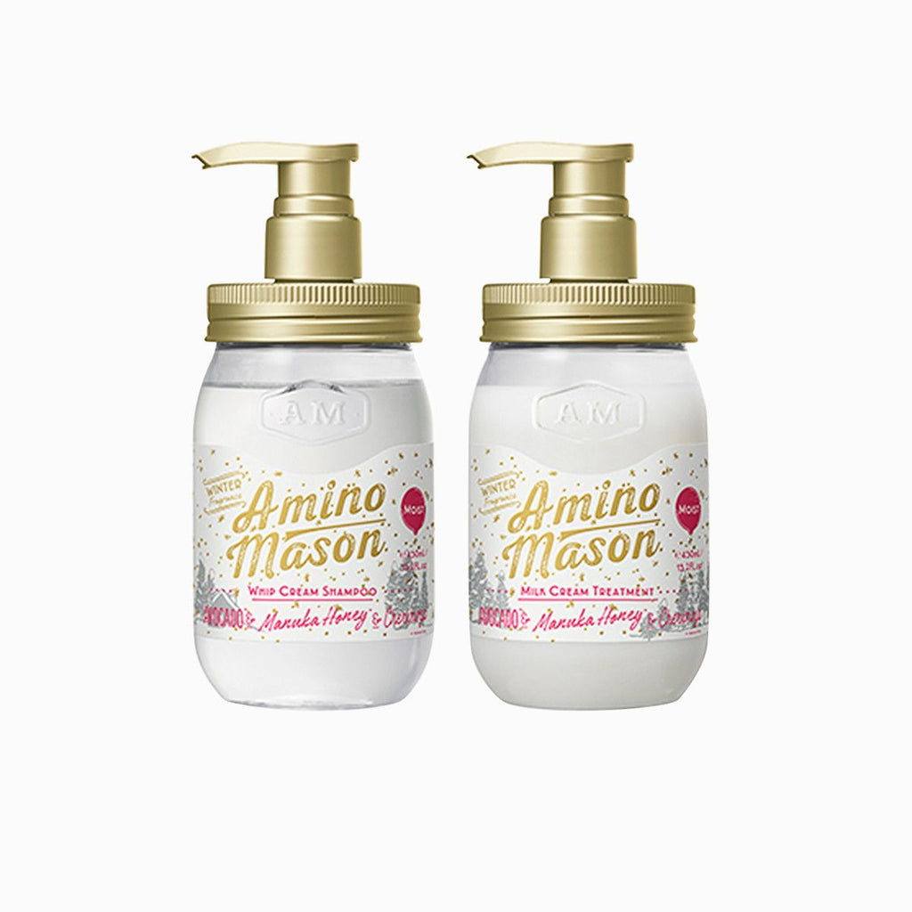 스테라시도 (주) 아미노 메이슨 모이스트 샴푸 & 트리트먼트 겨울 한정 키트 450ML + 450ML