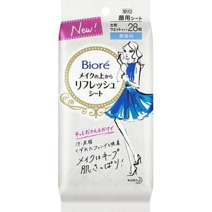 카오 (주) 비오레 메이크 위로부터 새로 시트 무 향료 28 장