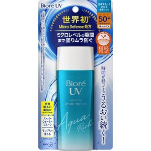카오 (주) 비오레 UV 아쿠아 리치 워터 리 젤 90ml