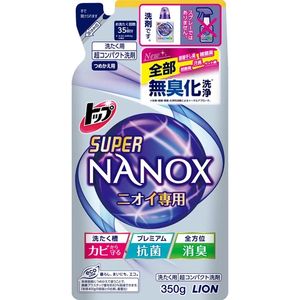 라이온 (주) 톱 슈퍼 NANOX 냄새 전용 리필 용 350g