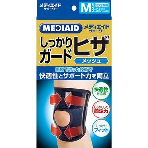 일본 시그 맥스 (주) 메디 에이드 서포터 안전 가드 무릎 메쉬 M 사이즈 1 장