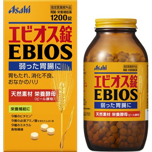 아사히 푸드 앤 헬스 케어 (주) 에비오스 정 1200 정 (의약외품)