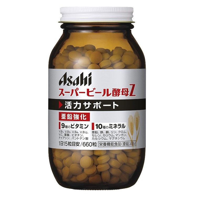 아사히 푸드 앤 헬스 케어 (주) 슈퍼 맥주 효모 Z660 정