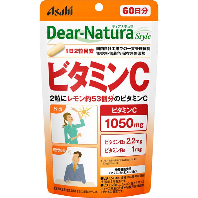 아사히 푸드 앤 헬스 케어 (주) Dear-NaturaStyle 비타민 C120 정