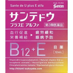 산텐 제약 (주) 산텐 도우 플러스 E 알파 12ML 【제 3 류 의약품】