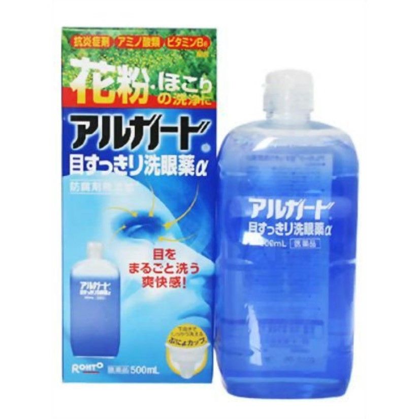 로토 제약 (주) 아루가도 번째 깨끗이 세안 약 α500ML 【제 3 류 의약품】