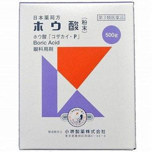 코자카이 제약 (주) 붕산 (분말) 500G 【제 3 류 의약품】